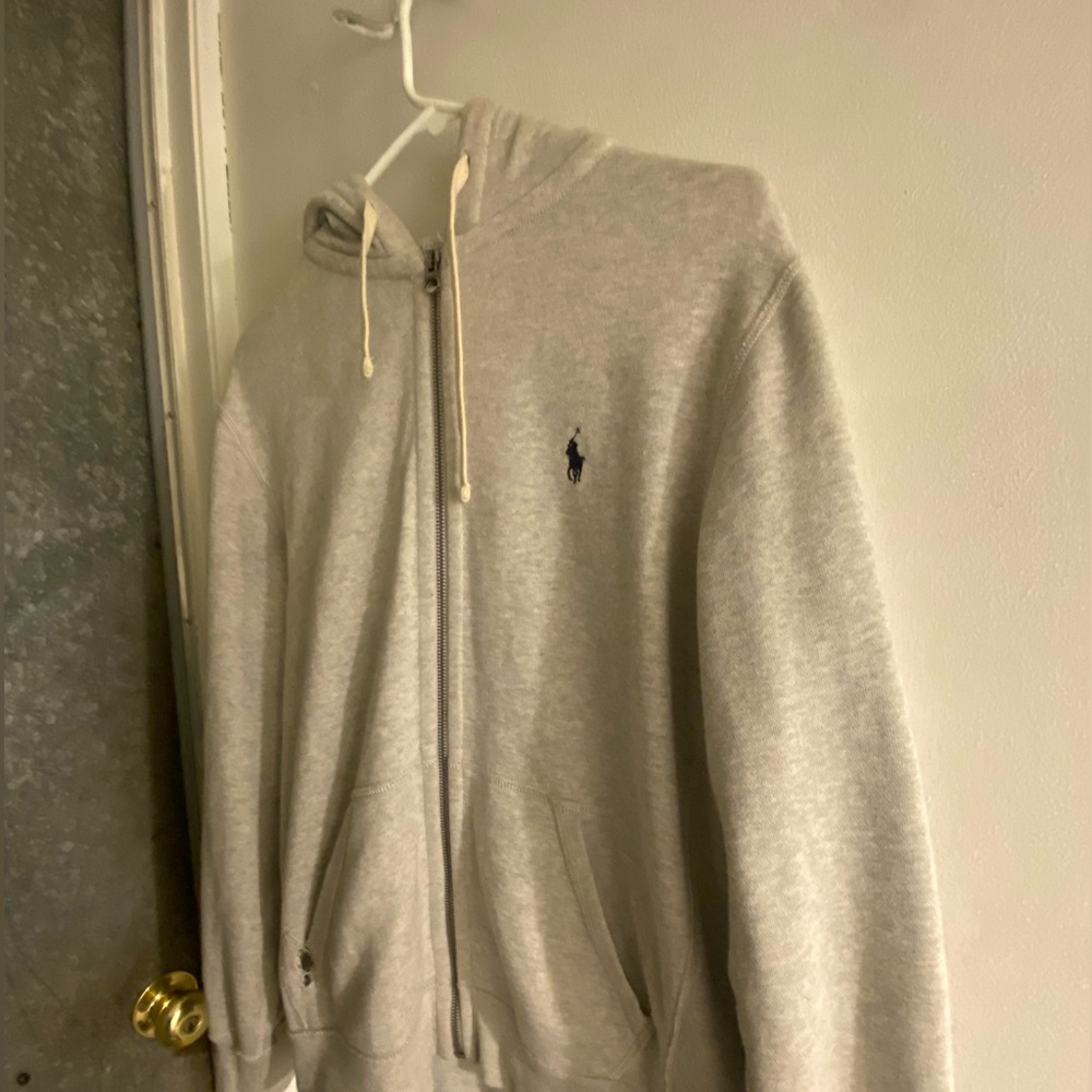 Light Grey Polo Ralph lauren sweater